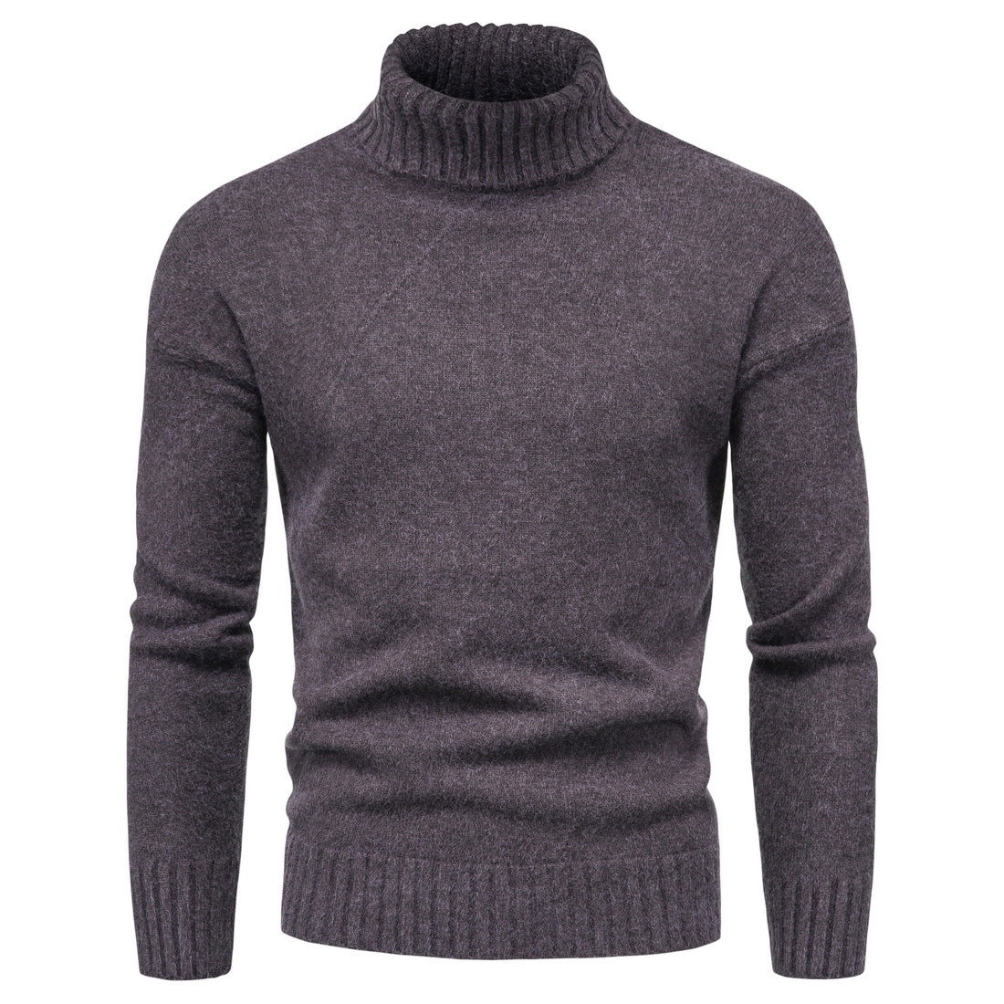 Damen Hochwertiger Rollkragenpullover mit luxuriösem Strickmuster Krohn-e