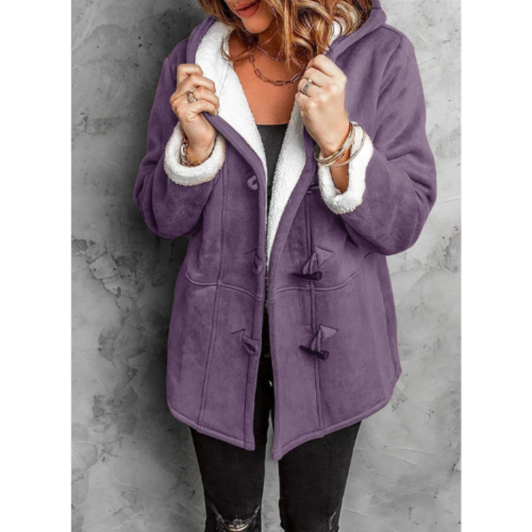 Krohn-e | Damen Warme Kapuze Jacke - Winter