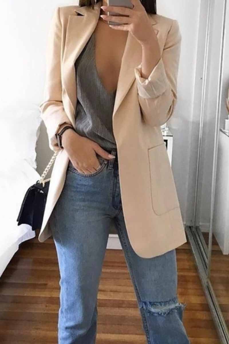 Clara: Comfortable Long Blazer