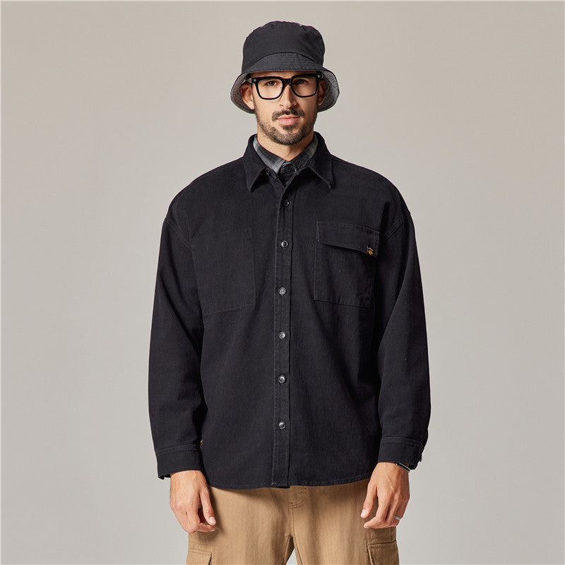 Herren Arbeitsjacke aus schwerem Baumwollstoff von Jeff – Herbstkollektion