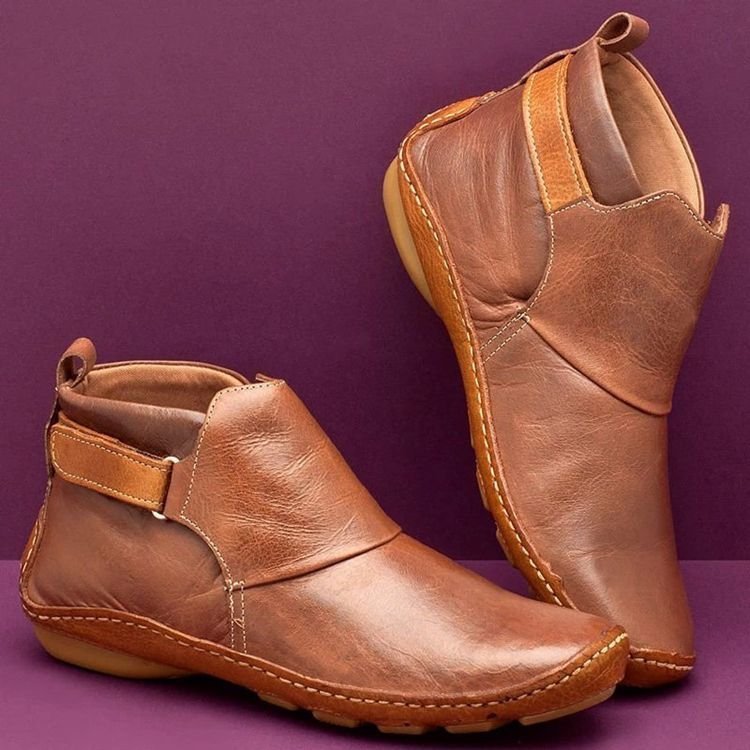 Damen Elegante Komfort-Stiefeletten aus hochwertigem Krohn-e