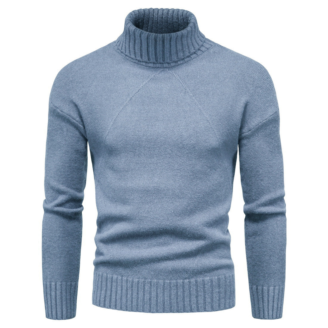 Damen Hochwertiger Rollkragenpullover mit luxuriösem Strickmuster Krohn-e