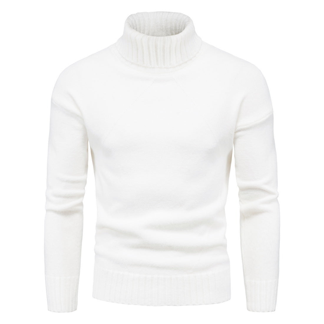 Damen Hochwertiger Rollkragenpullover mit luxuriösem Strickmuster Krohn-e