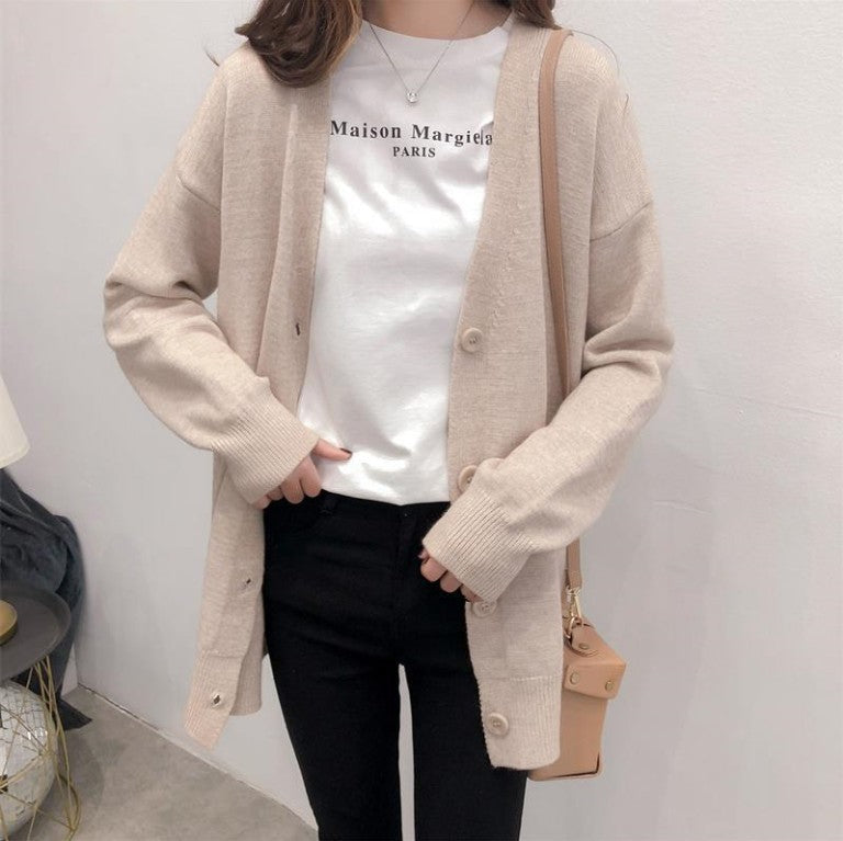 Damen Strickjacke mit knöpfbarem Design Krohn-e