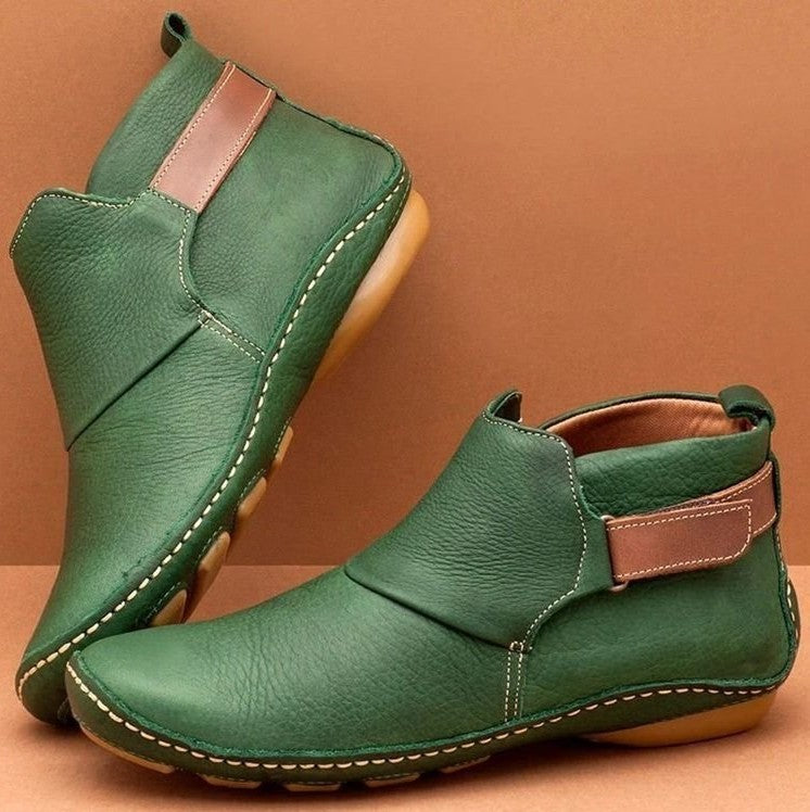 Damen Elegante Komfort-Stiefeletten aus hochwertigem Krohn-e