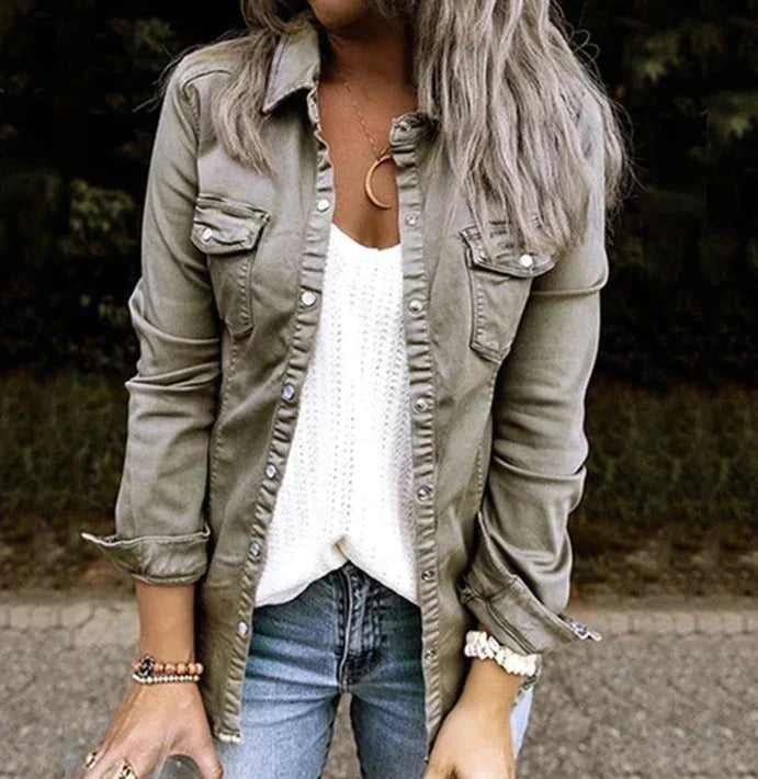 Krohn-e | Halb Langer Eleganter Mantel