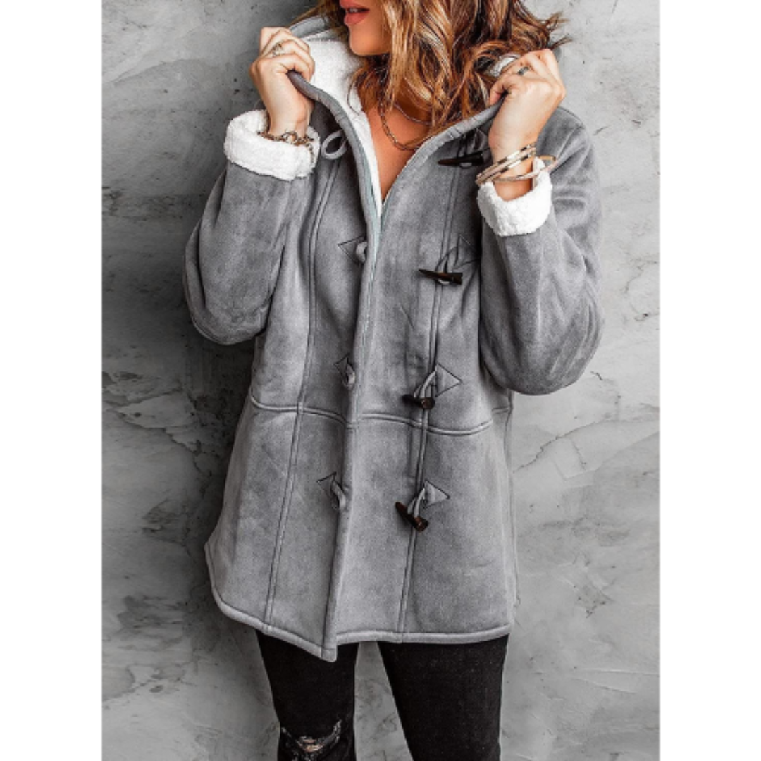 Krohn-e | Damen Warme Kapuze Jacke - Winter