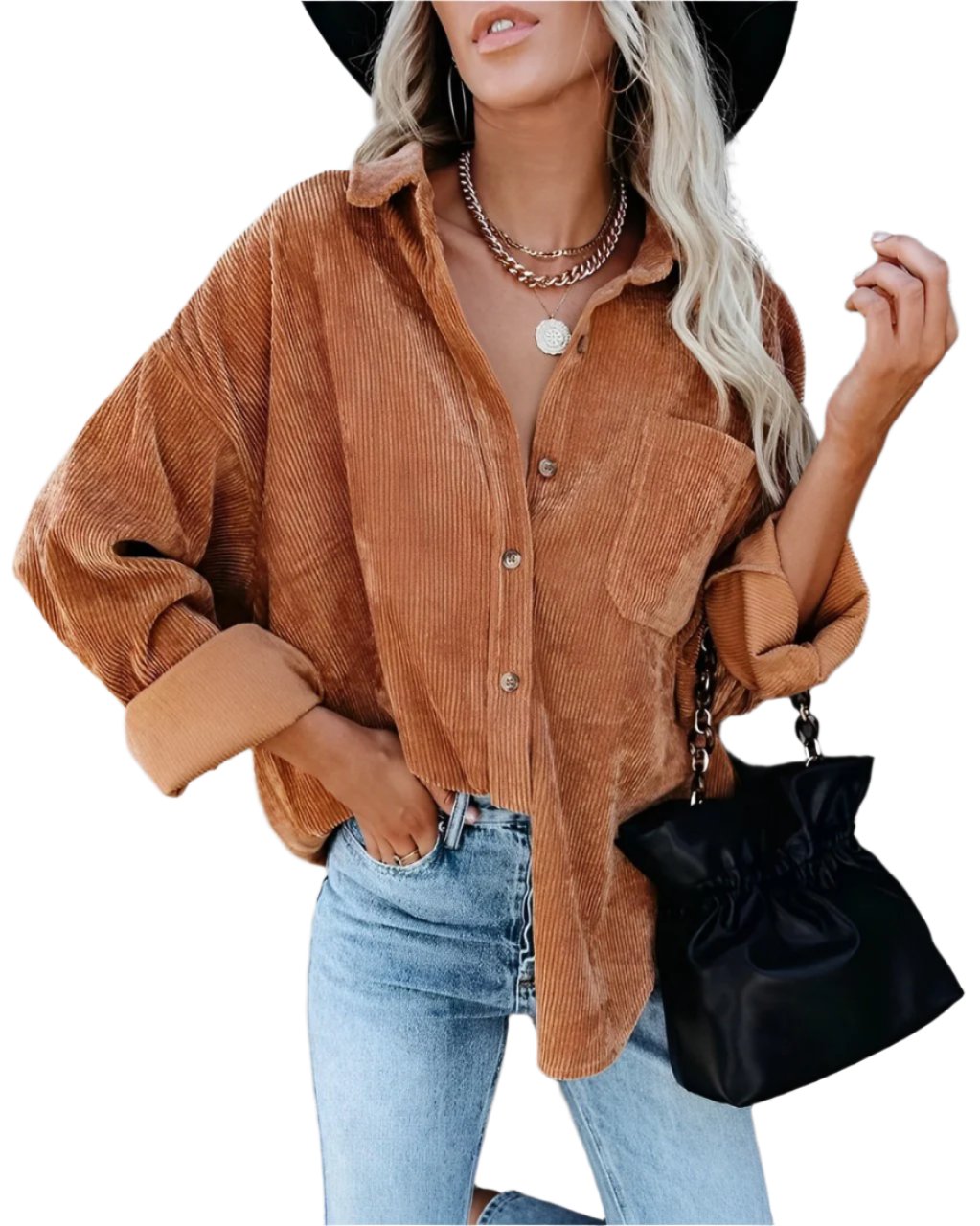 Anaya – Lässiges, bequemes Hemd aus Cord