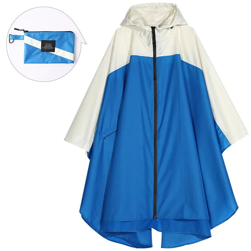 Krohn-e | Tragbare Unisex wasserdichte Poncho mit Kapuze