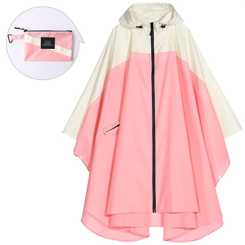 Krohn-e | Tragbare Unisex wasserdichte Poncho mit Kapuze