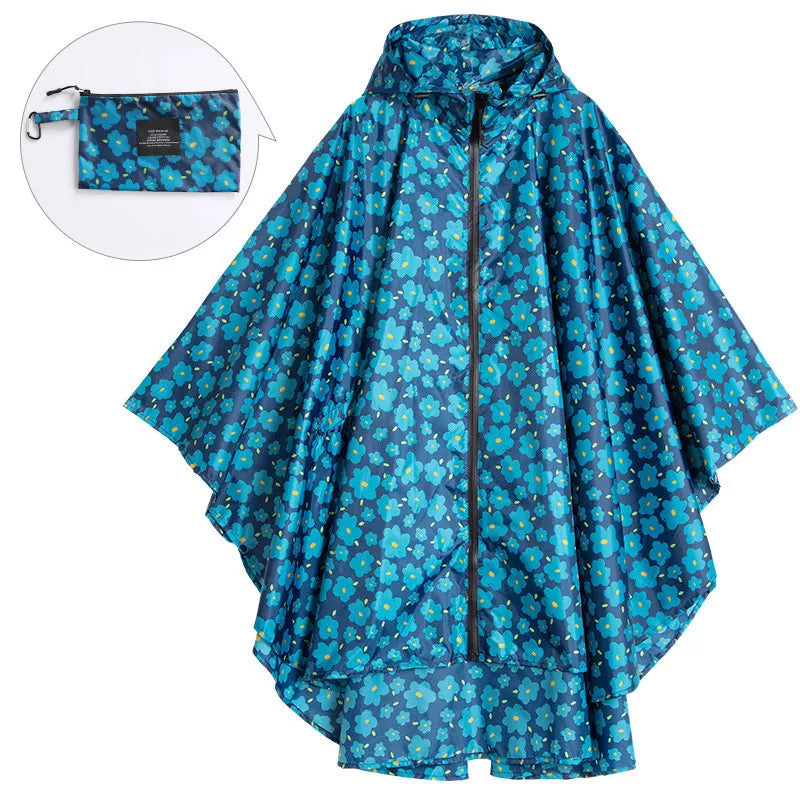 Krohn-e | Tragbare Unisex wasserdichte Poncho mit Kapuze
