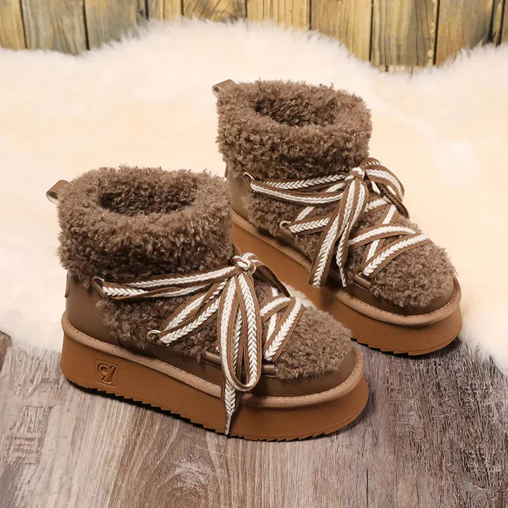 Olive Green Snow Boots