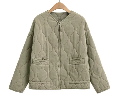 Krohn-e | Steppjacke mit klassischer Steppnaht-Detailierung