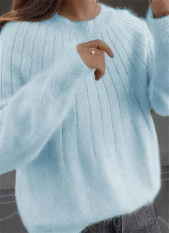 Krohn-e | Pullover - Damen Herbstweicher Kaschmirpullover