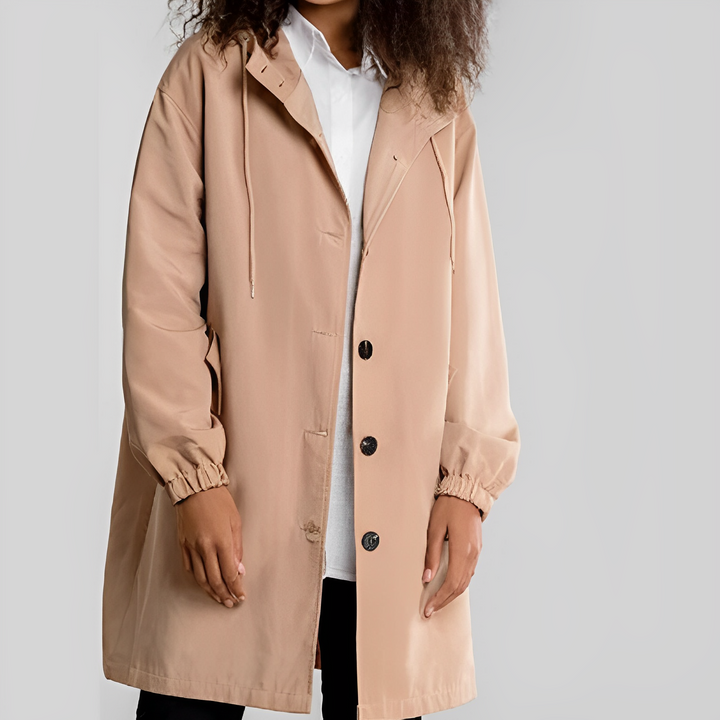 Krohn-e | Lässig mit Kapuze und Kordel für Frauen Ideal für Herbst Winter