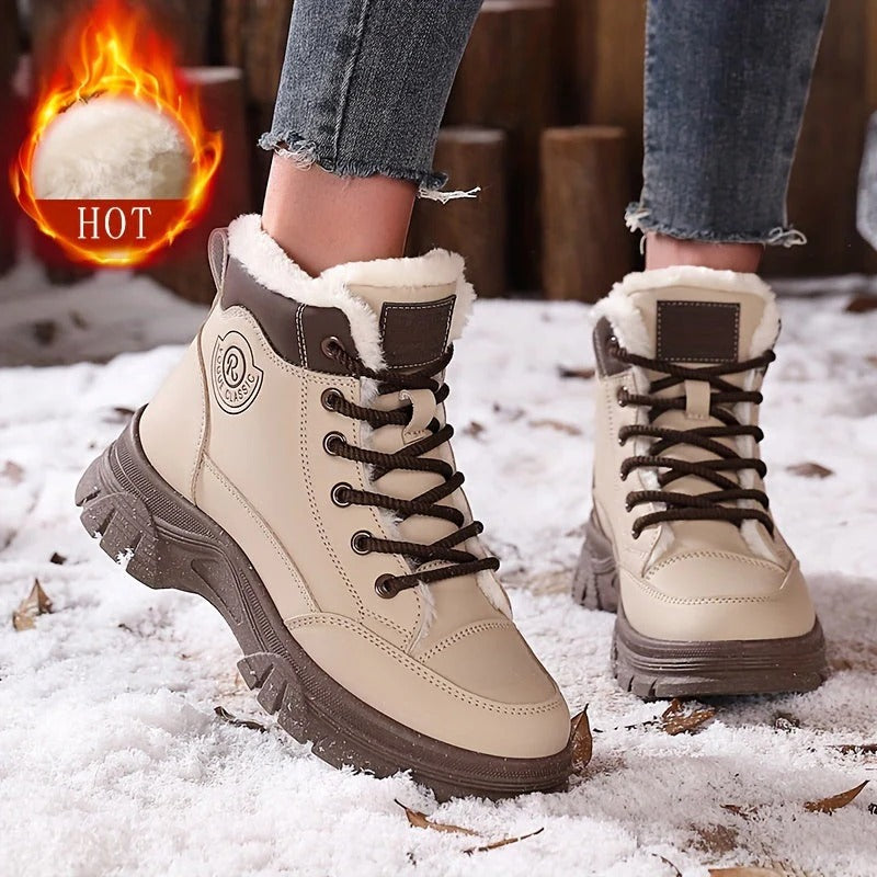 Flivia – Warme Winterstiefel mit Zipper