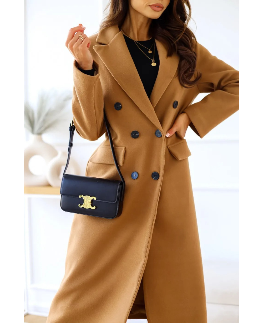 Krohn-e | Lange Elegante Taillierte Trenchcoat Für Damen | Perfekt Für Herbst Und Winter