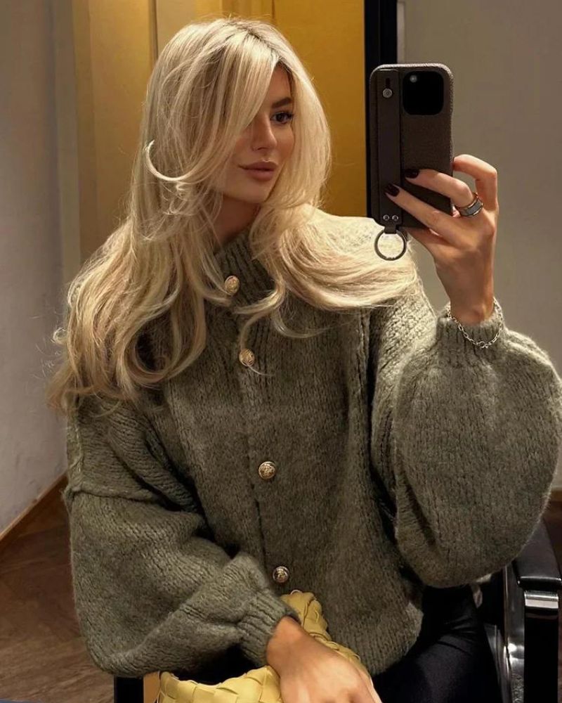 Krohn-e | Gemütlicher Lockerer Cardigan