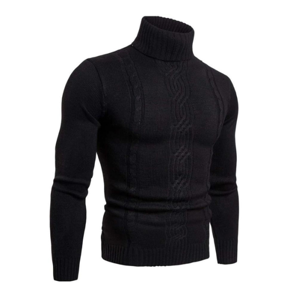 Krohn-e | Warmer Strickpullover mit Rollkragen