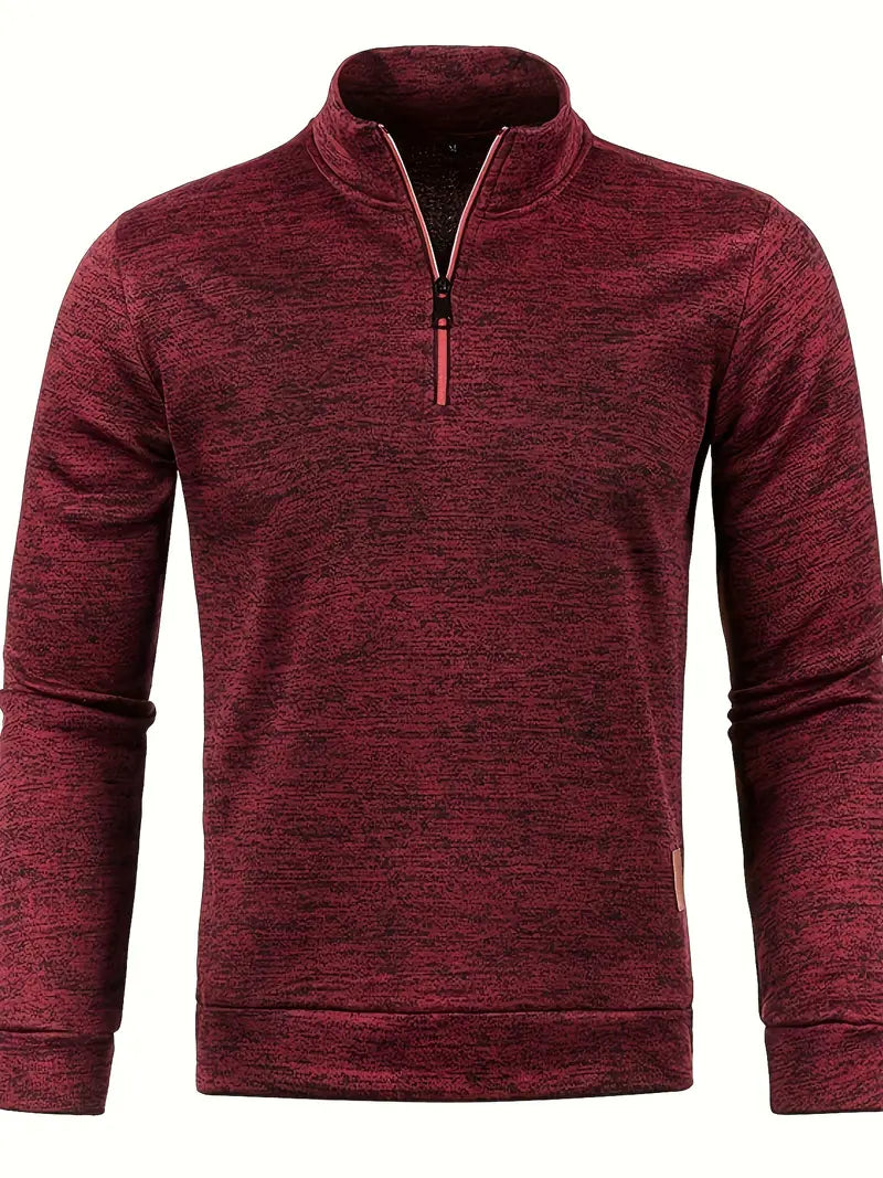 Nicolas™ Langarm-Fleece-Pullover