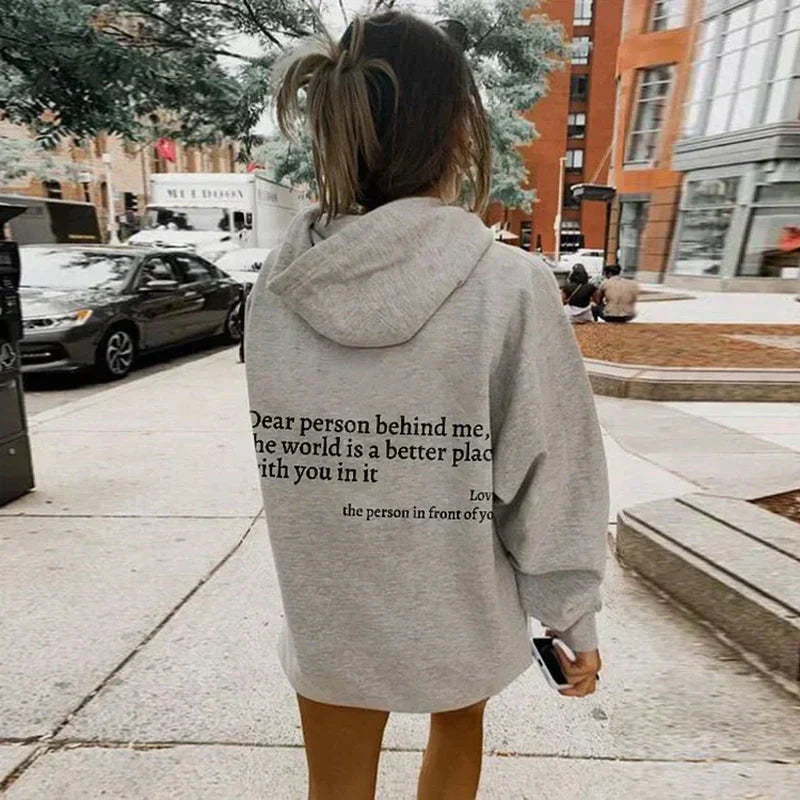 Locker geschnittener Fudus Kapuzenpullover