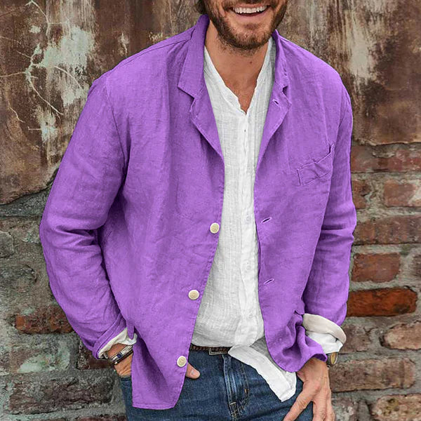 Krohn-e | Herren Aus Leichtem, Atmungsaktivem und Eleganten Leinen