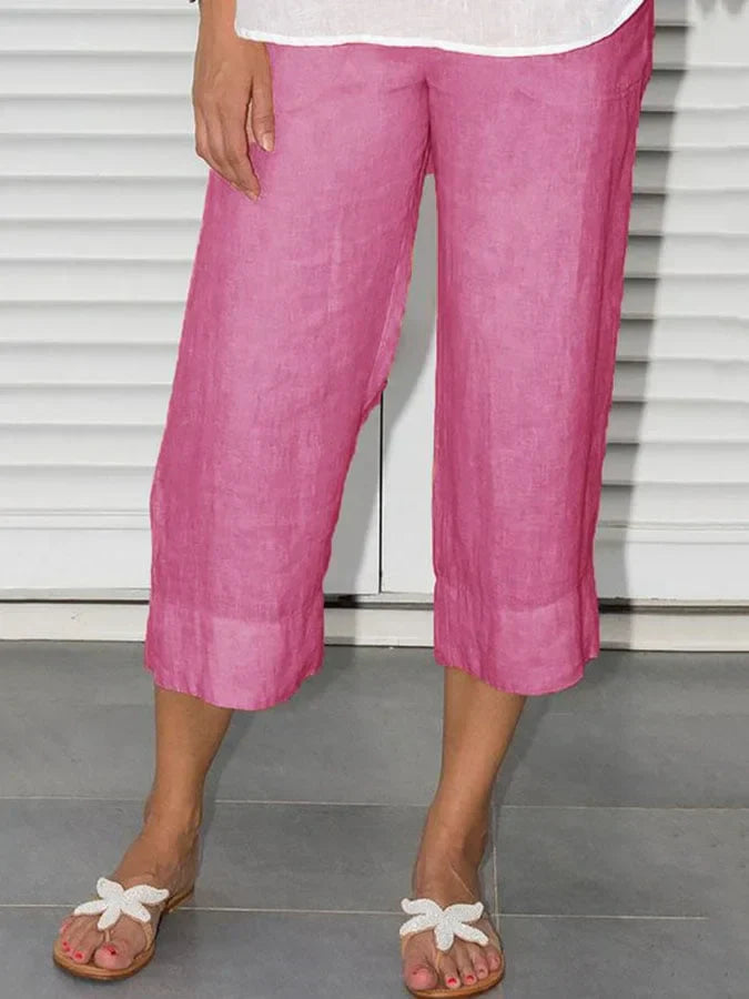 Leichte Damenhose aus Leinen von Kalina