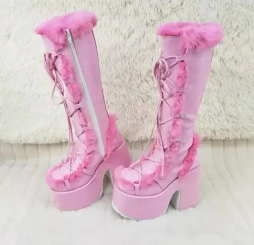 Krohn-e | Dicksohlige Fellstiefel