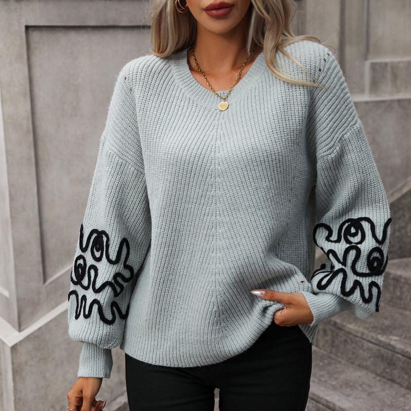 Krohn-e | Warmer Strickpullover Mit Klassischem Stil