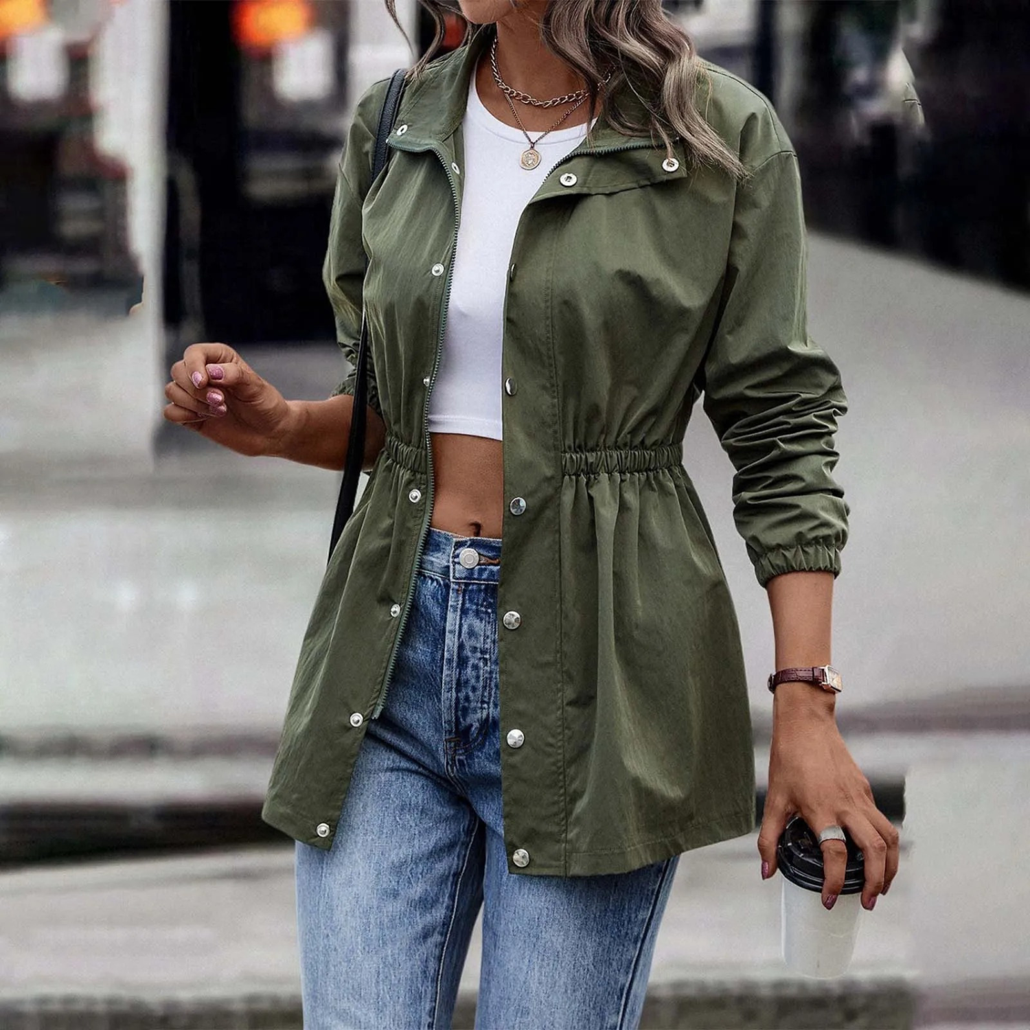 Krohn-e | Damen Trendy Vintage für Einen Modischen Look