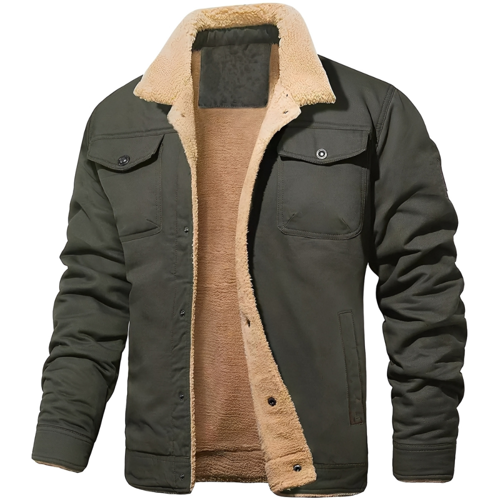 Krohn-e | Freizeit, warm gefütterte Jacke für Männer
