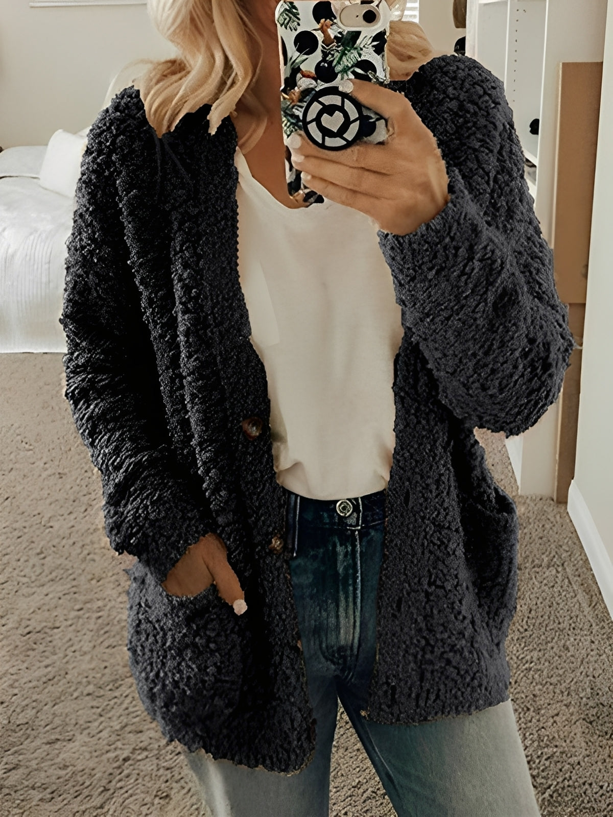 Krohn-e | Bequemer lässiger Cardigan für Frauen