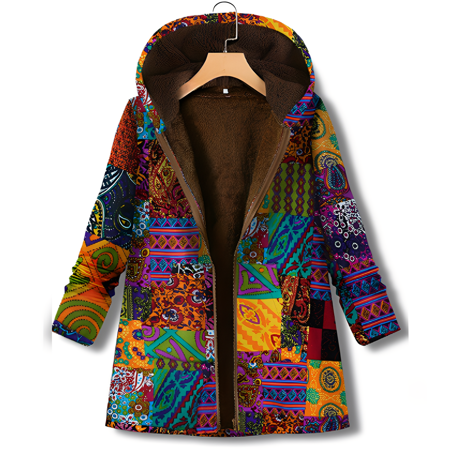 Krohn-e | Vintage-Jacke mit Muster für Damen