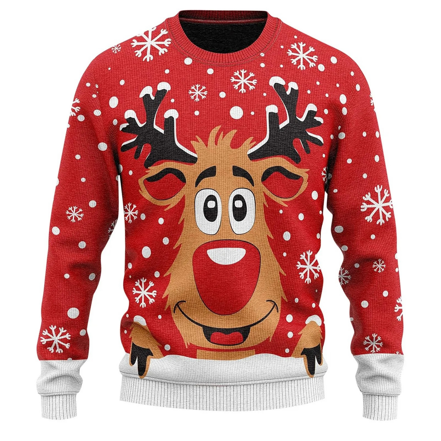 Lustiger Weihnachtspullover von Fudus, ideal für die Weihnachtsfeiertage