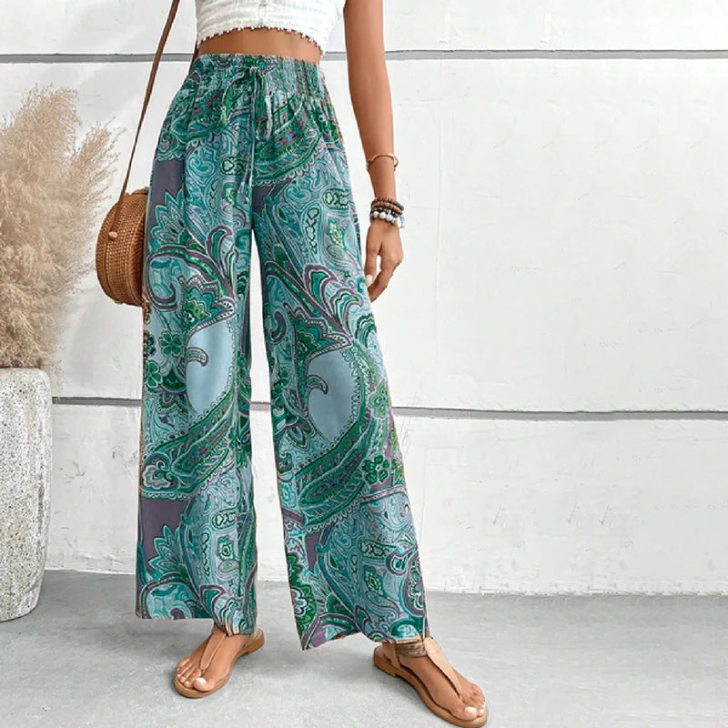 Damen-Sommerhose von Solange mit weitem Bein für den Strand