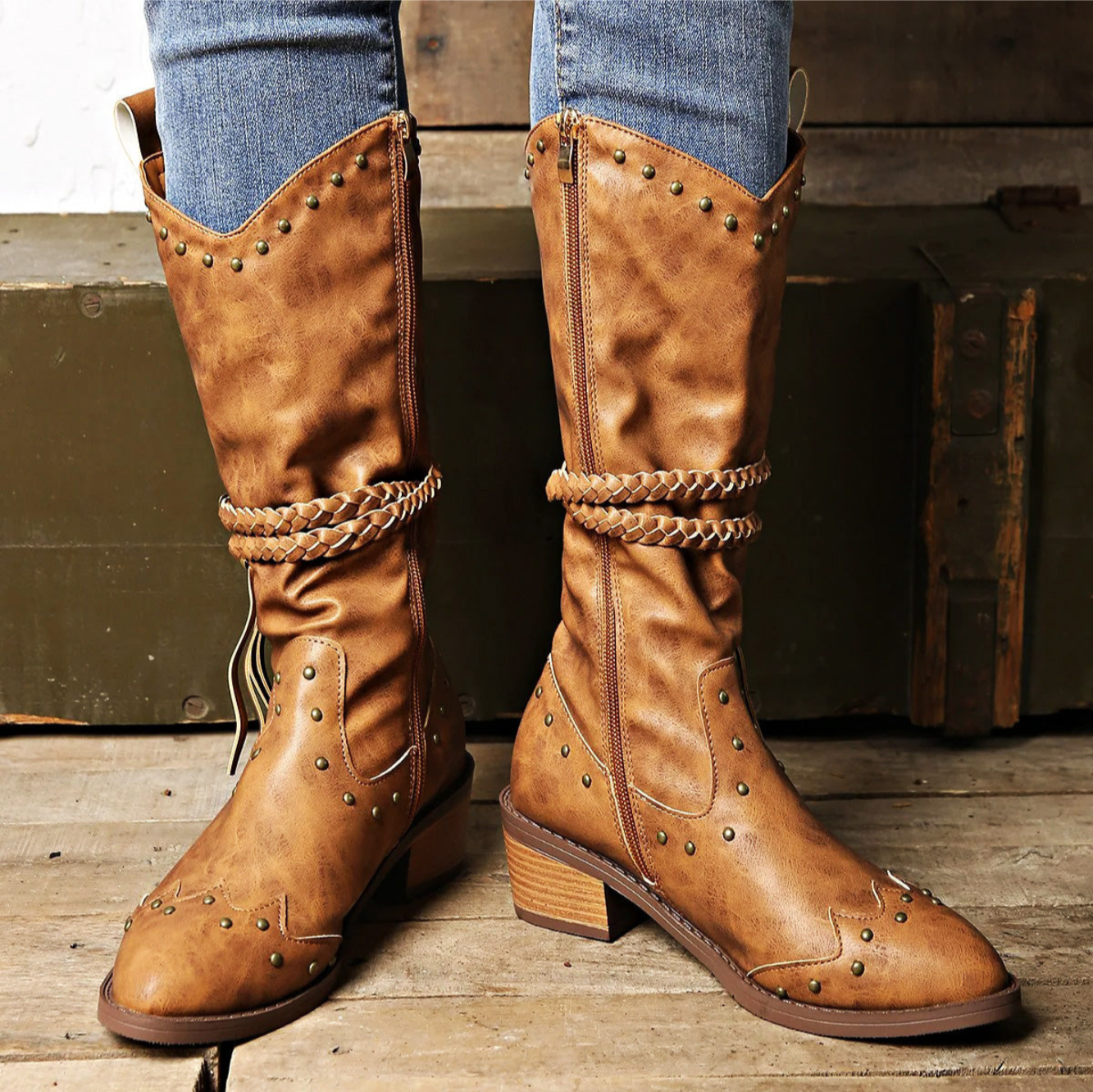 Krohn-e | Westernstiefel für Damen