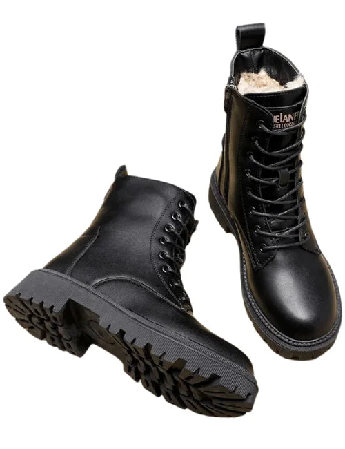 Leder-Stiefeletten von Andrea
