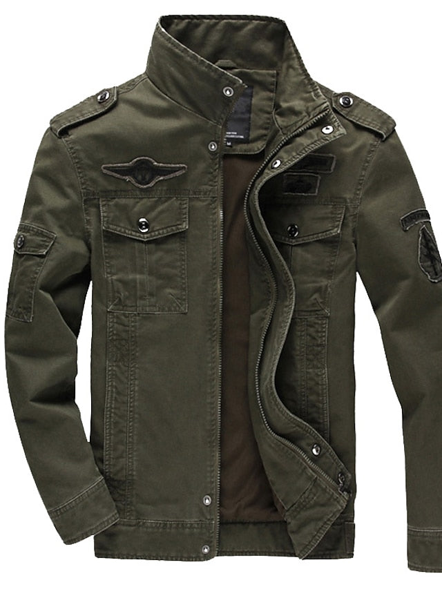 Krohn-e | Bomber Casual Herbst Winter Herren