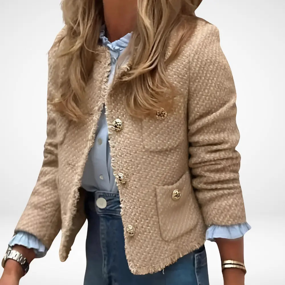 Krohn-e | Übergangssaison Damen mit aufgesetzten Taschen – Estelle