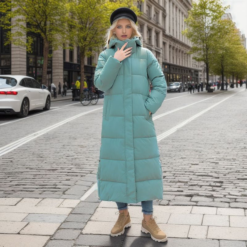 Krohn-e | Lange und stylische Daunenjacke für Frauen