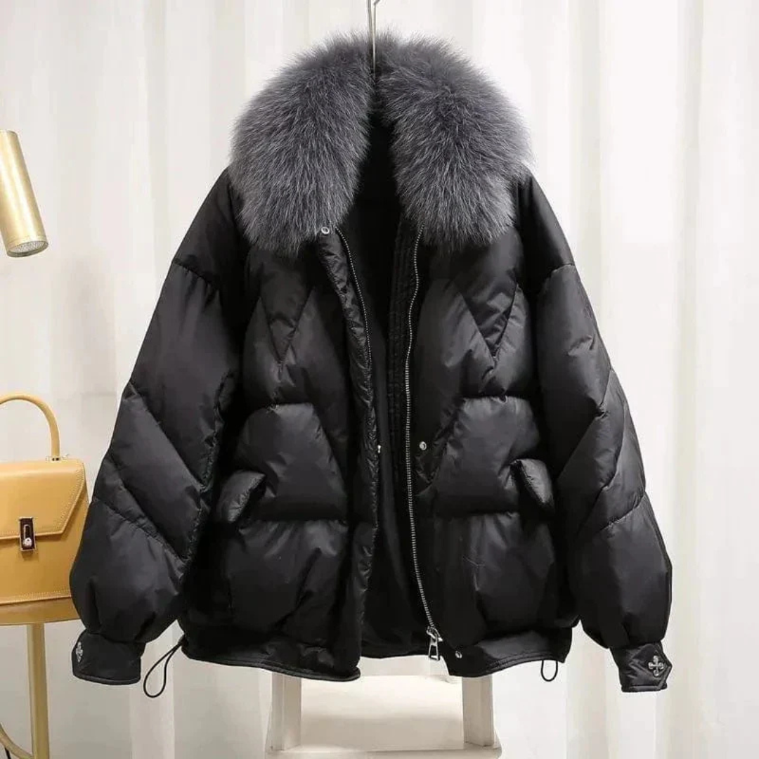 Krohn-e | schicke Jacke für Damen Schwarz