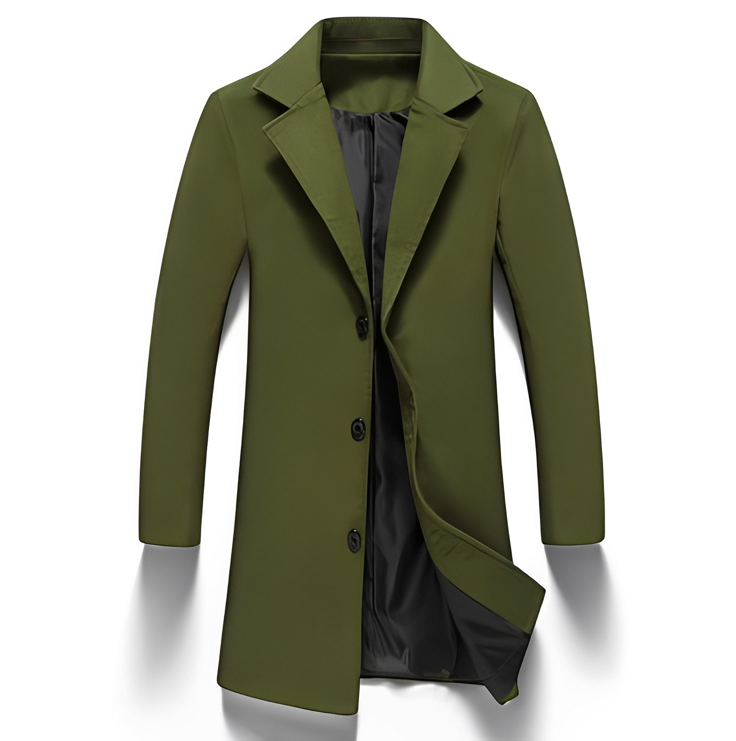 Krohn-e | Eleganter formeller Wollmantel für Männer