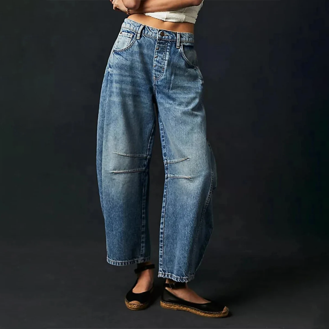 Loise Wide Leg Comfort Jeans