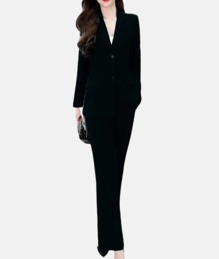 Krohn-e | Hosenanzug mit Tailliertem Blazer