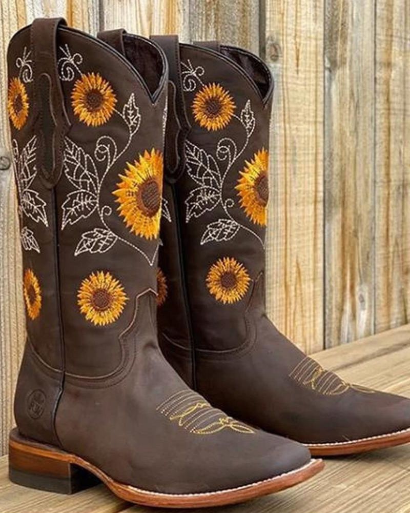 Krohn-e | Sonnenblumenstiefel