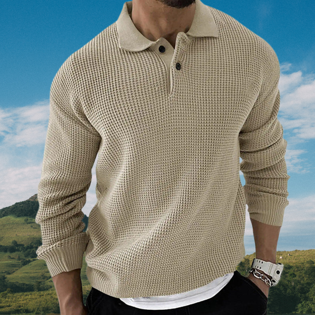 Krohn-e | Pullover mit Weicher Struktur