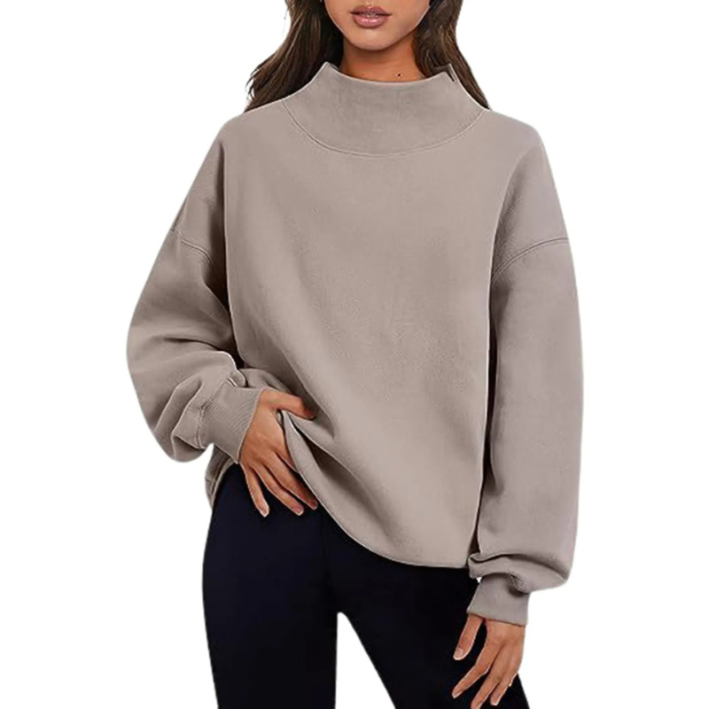 Krohn-e | Sweater - Basic Loose-Fit Langarm-Sweater