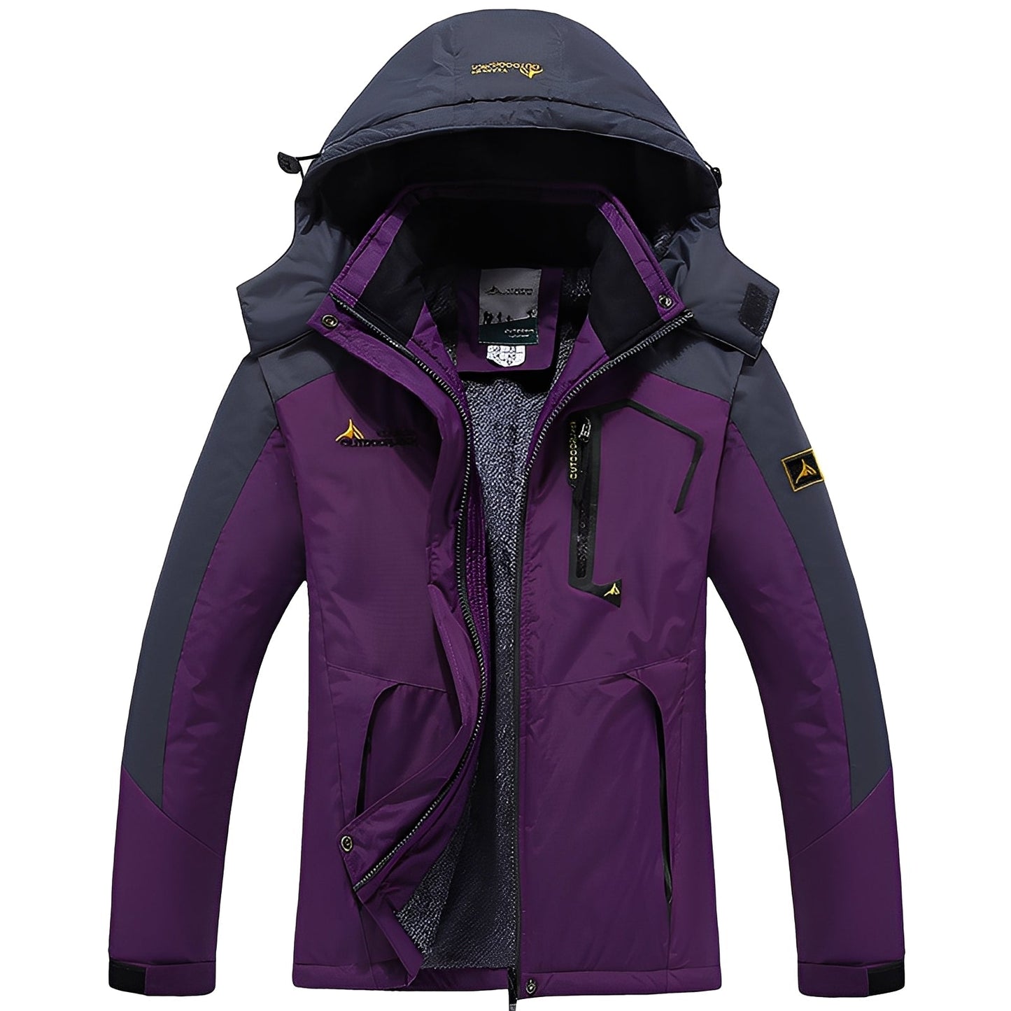 Krohn-e | Stilvolle, fleecegefütterte Winterjacke für Frauen