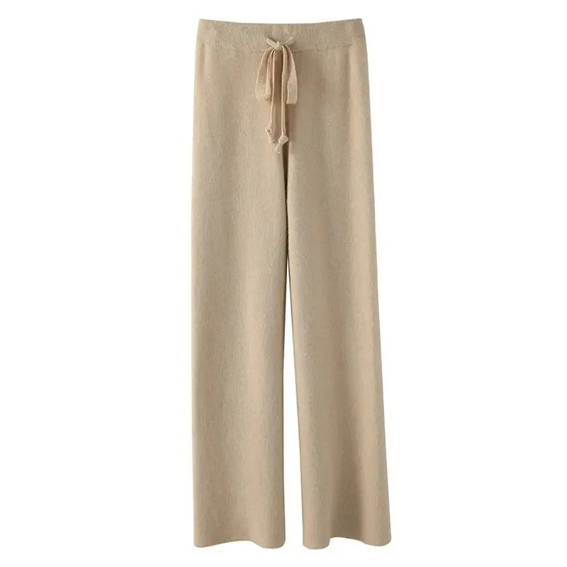 Damenhose Luisa: Trendige Winterhose mit hoher Taille