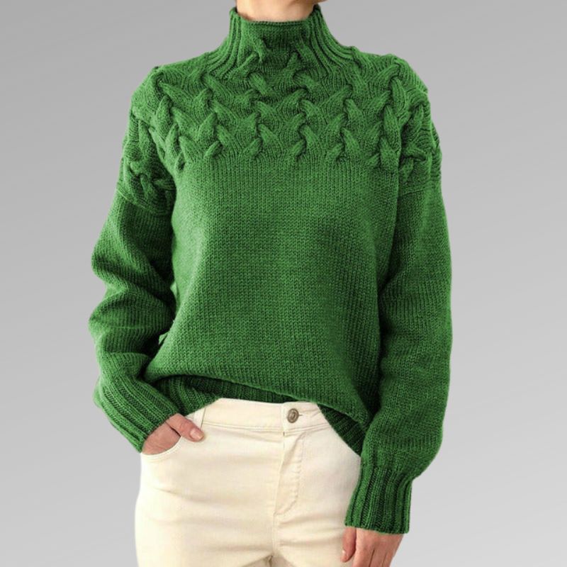 Krohn-e | Eleganter und Warmer Rollkragenpullover
